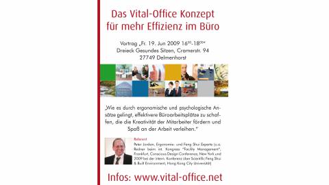 19.06.2009 - Feng Shui: Tuning fürs Büro Vortrag in Delmenhorst bei Bremen