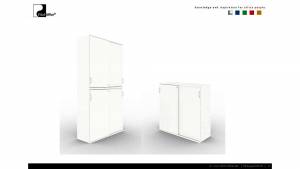 Kleines Büro perfekt im Einklang mit Feng Shui