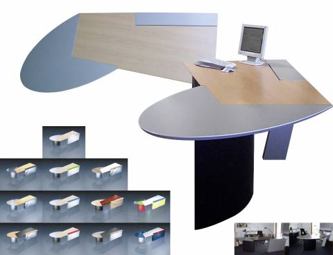 circon executive jet - executive desk - Modern „Team And Work“ work-station
