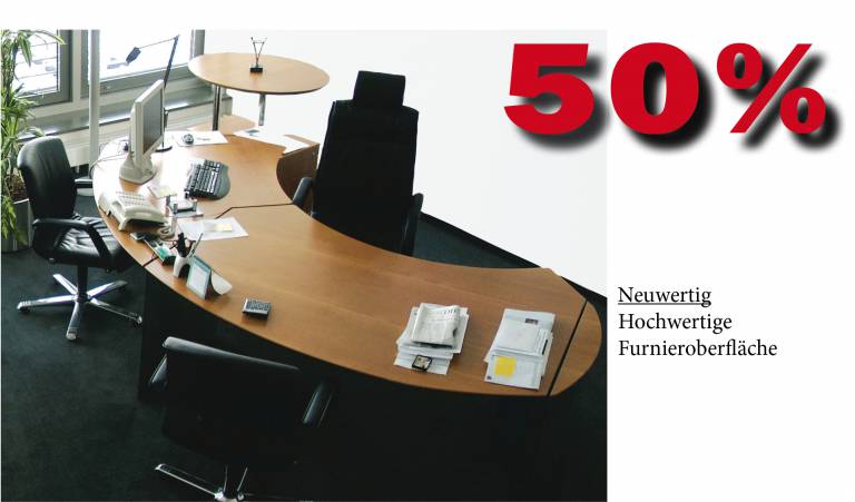 Cheftisch classic in Echtholz 3350x1950mm (verkauft)