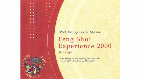 01. - 04.06.2000 - Feng Shui World Congress Innsbruck