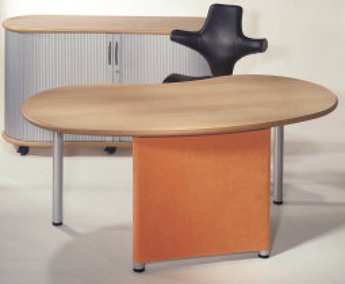 Schreibtische infinity design estyle Sichtschutz mit